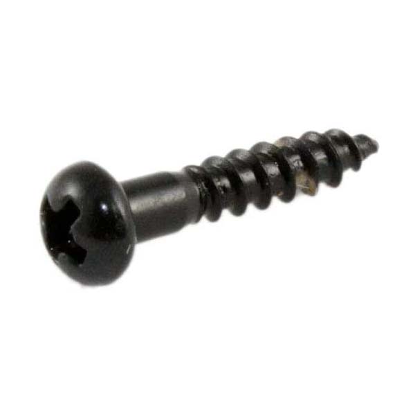 All Parts Tuning key screws (16 pcs), Black, #3 x 1/2" long-0