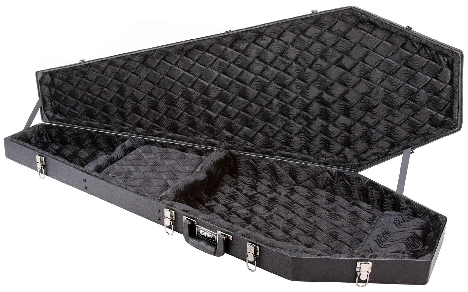Coffin Cases Model B195BK Bass Case-0