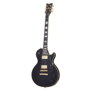 Schecter Solo II Custom Electric Guitar, Aged Black Satin-137256