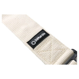 DiMarzio Cotton Cloth 2-inch ClipLock Guitar Strap, Natural, Extra Short-137751