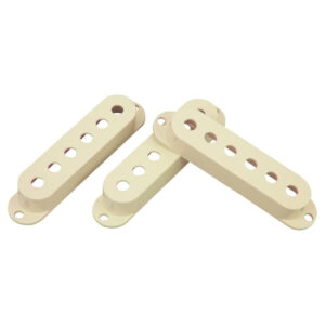 DiMarzio pickup covers for strat (3), Crème-0