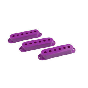 DiMarzio pickup covers for strat (3), Purple-0