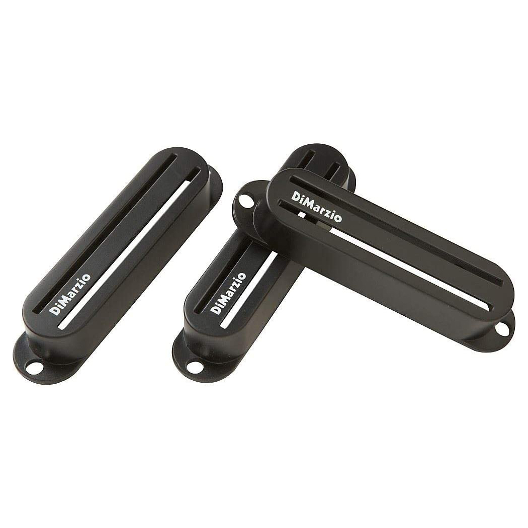 DiMarzio Fast Track Pickup Cover, Black-0