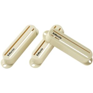 DiMarzio Fast Track Pickup Cover, Aged White-0