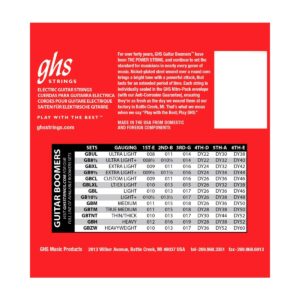 GHS Strings, Boomers 011-050-139262