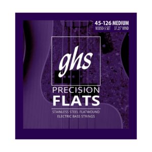 GHS Bass string set, Flatwound, Long Scale Plus, Medium guage-0