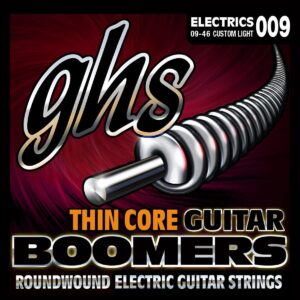 GHS Thin Core Boomer Guitar Strings, Custom Light 09-46-0