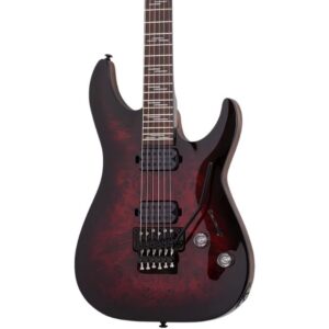 Schecter Omen Elite-6 FR 6-String Electric Guitar (Black Cherry Burst)