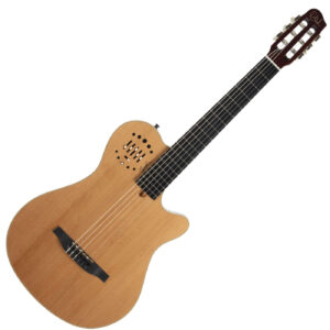 Godin MultiAc Grand Concert Deluxe Acoustic-Electric Guitar - Natural-0