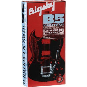 Bigsby B5 Vibrato Kit Chrome Flat Top Guitar SG Les Paul Jr-140908