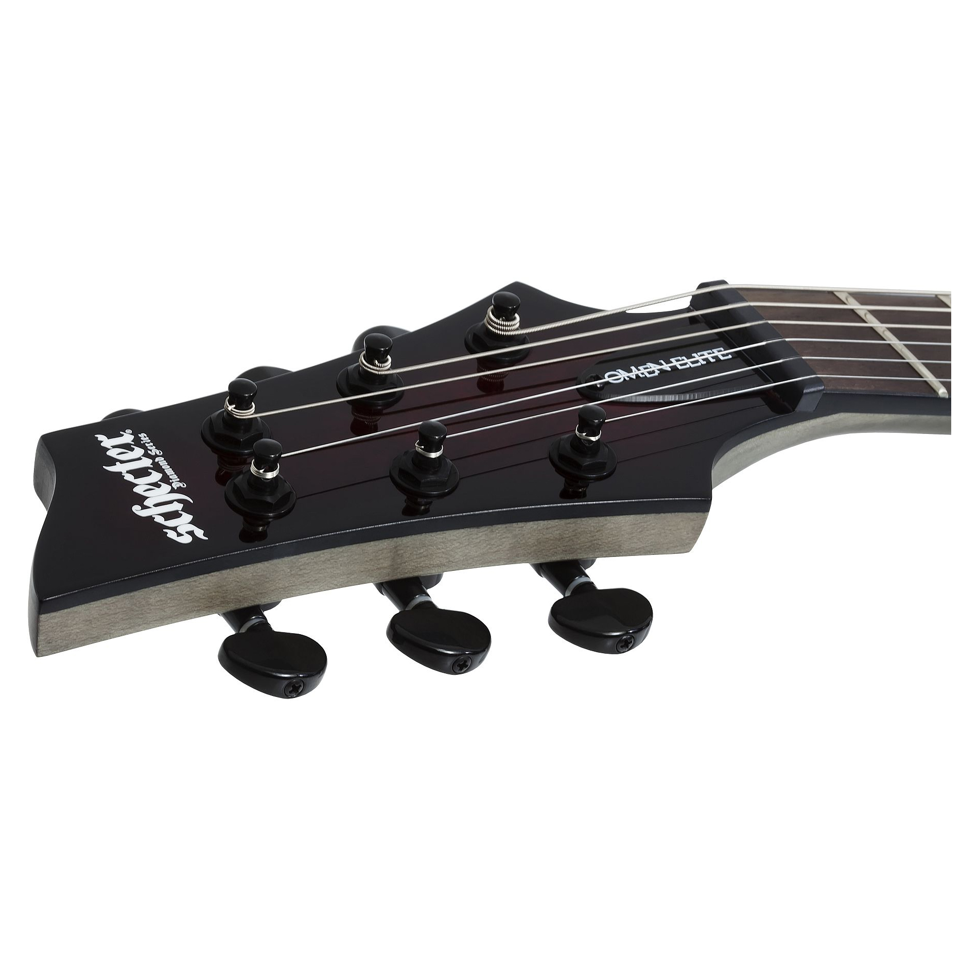 Schecter 2459-SHC 6-String LH Omen Elite-6 Electric Guitar – Black Cherry Burst-140952
