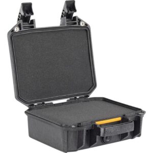 Pelican V100 Vault Small Case with Foam Insert - Black