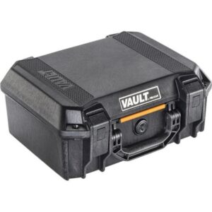 Pelican V200 Vault Medium Case with Foam Insert - Black
