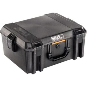 Pelican V550 Vault Standard Equipment Case with Foam Insert - Black