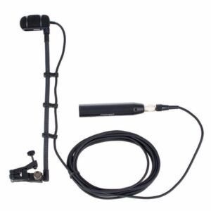 Audio Technica Cardioid Condenser Instrument Microphone with Universal Clip-on Mounting System (9" Gooseneck)-0