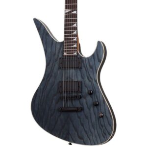 Schecter Avenger Standard 6 String RH Electric Guitar - Charcoal Satin