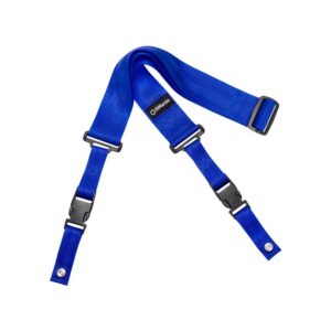 DiMarzio DD2200BLS Cliplock Strap Extra Short Blue-0