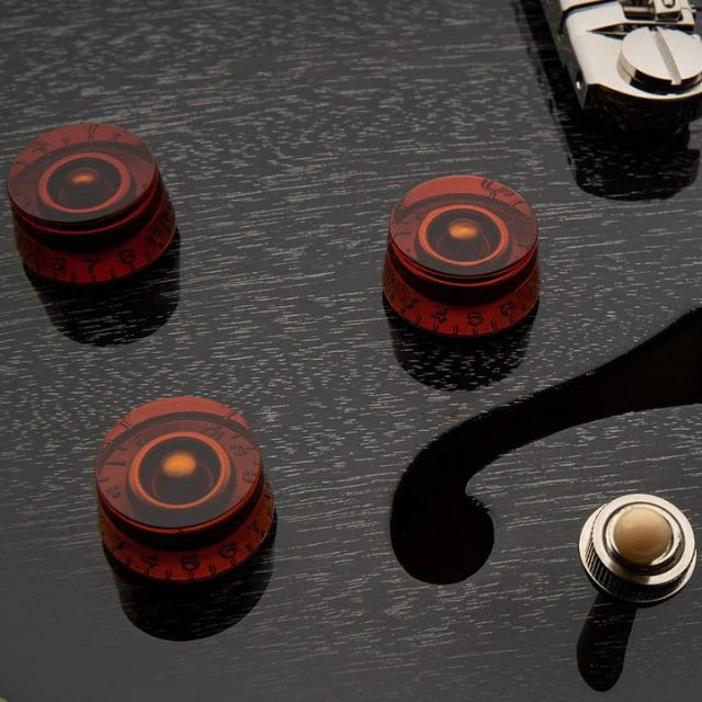 PRS SE Hollowbody Standard Piezo, Ebony Fretboard Electric Guitar - Dog Hair Smokeburst - Image 5