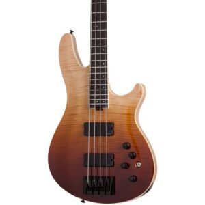 Schecter SLS Elite-4 Bass Guitar - Antique Fade Burst