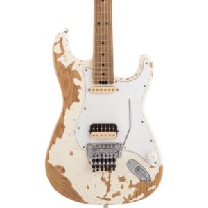Charvel Henrik Danhage Limited Edition Signature Pro-Mod So-Cal Style 1 HS FR M Electric Guitar - White Relic