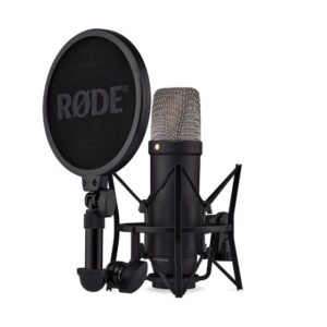 RODE NT1 5th Generation Studio Condenser Microphone – Black