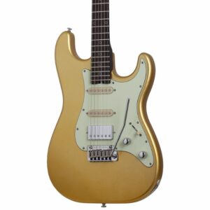 Schecter 1155 Nick Johnstotan Traditional HSS 10th Anniversary Electric Guitar - Atomic Saffron