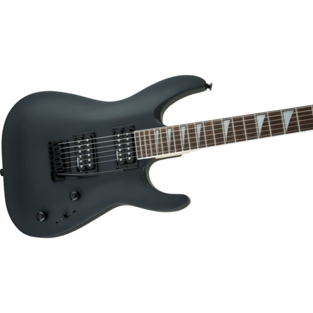 JACKSON Dinky Electric Guitar Arch Top JS22 Rosewood Fretboard Satin Black - Image 4