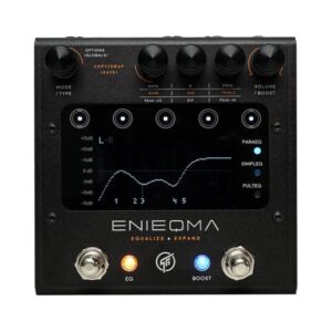 GFI Enieqma Dual-Channel EQ + Booster Pedal