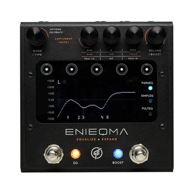 GFI Enieqma Dual-Channel EQ + Booster Pedal