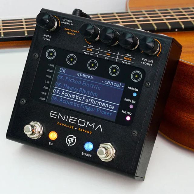 GFI Enieqma Dual-Channel EQ + Booster Pedal - Image 5