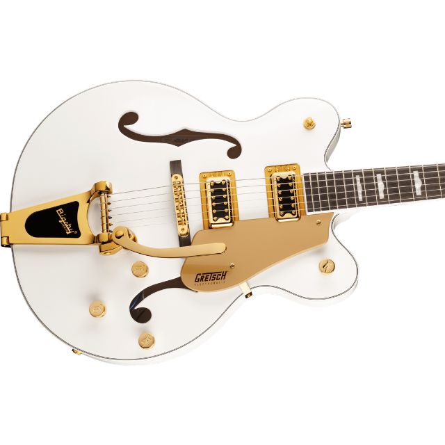 Gretsch 250-6217-567 G5422TG Electromatic Classic Hollow Body Double-Cut Guitar - Snowcrest White - Image 4