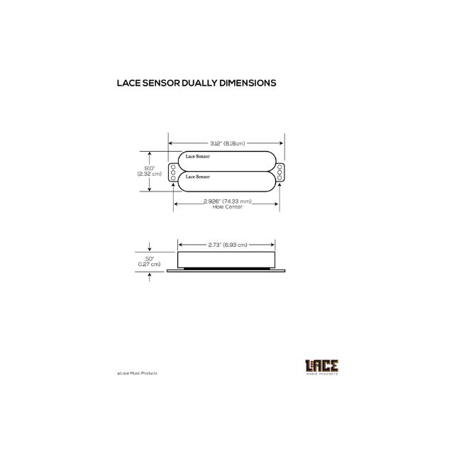Lace Sensor Deluxe Plus Pack HSS Gold - White Covers - Image 3