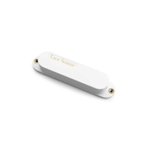 Lace Sensor Gold Single Coil Pickup - White Cover