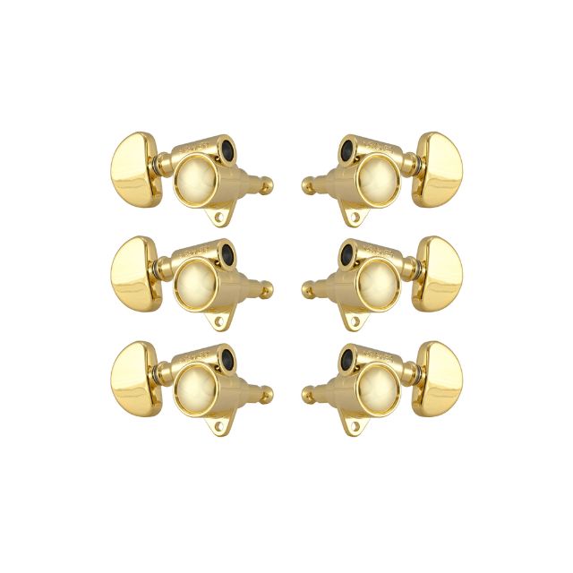 Grover Original Rotomatics Milk Bottle Style 3+3 Set - Gold