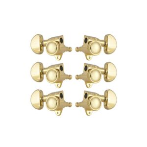 Grover Roto-Grip Locking Rotomatics 502 Series Kindey Buttons - Gold
